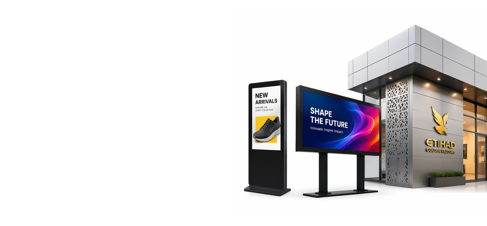 Digital Signage and Aluminum Cladding banner scaled