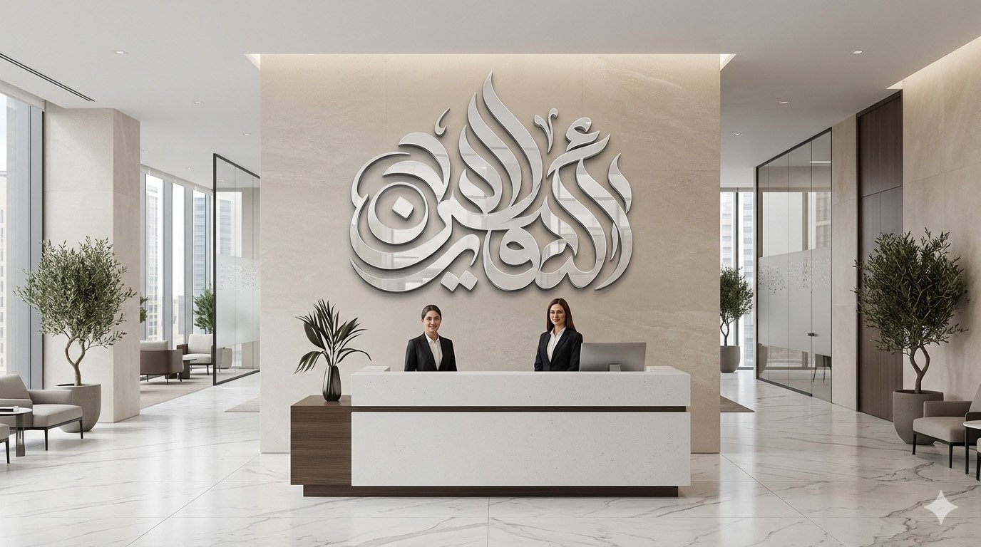 3D Acrylic Lobby Signs