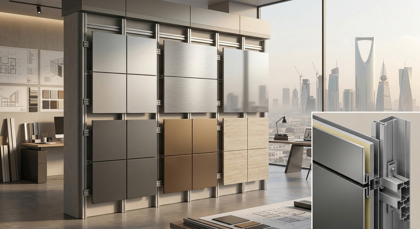 ACP Aluminum Finish Selection