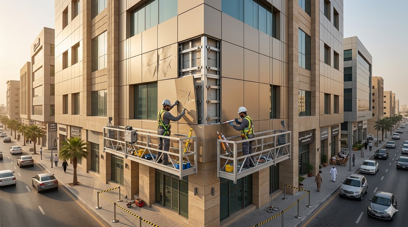 Aluminum Composite Panel Repair