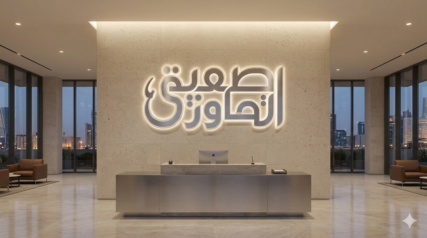 Backlit Lobby Feature Signs
