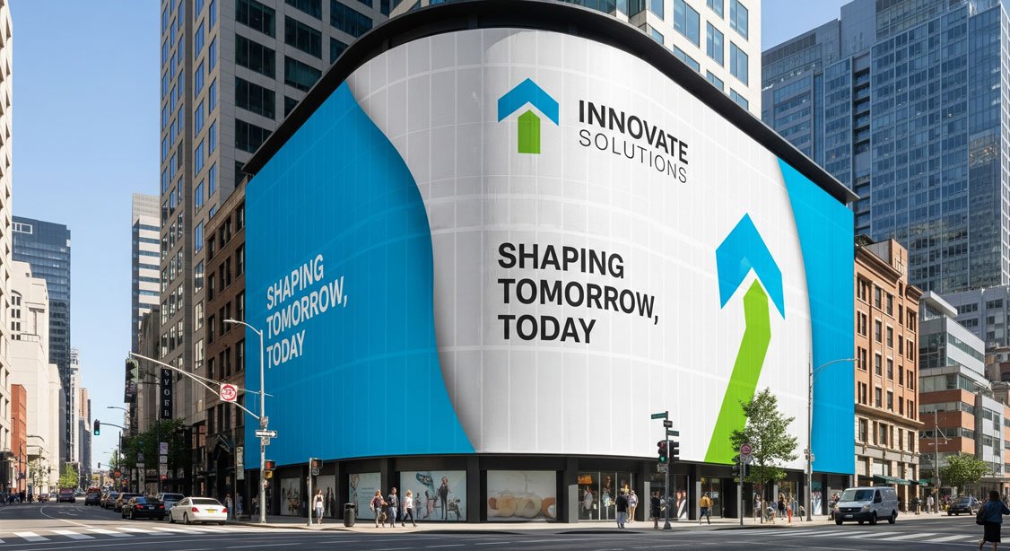 Exterior Building Wrap Branding