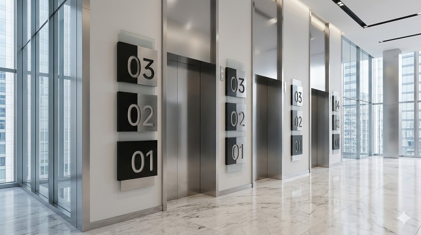 Floor Number Signs