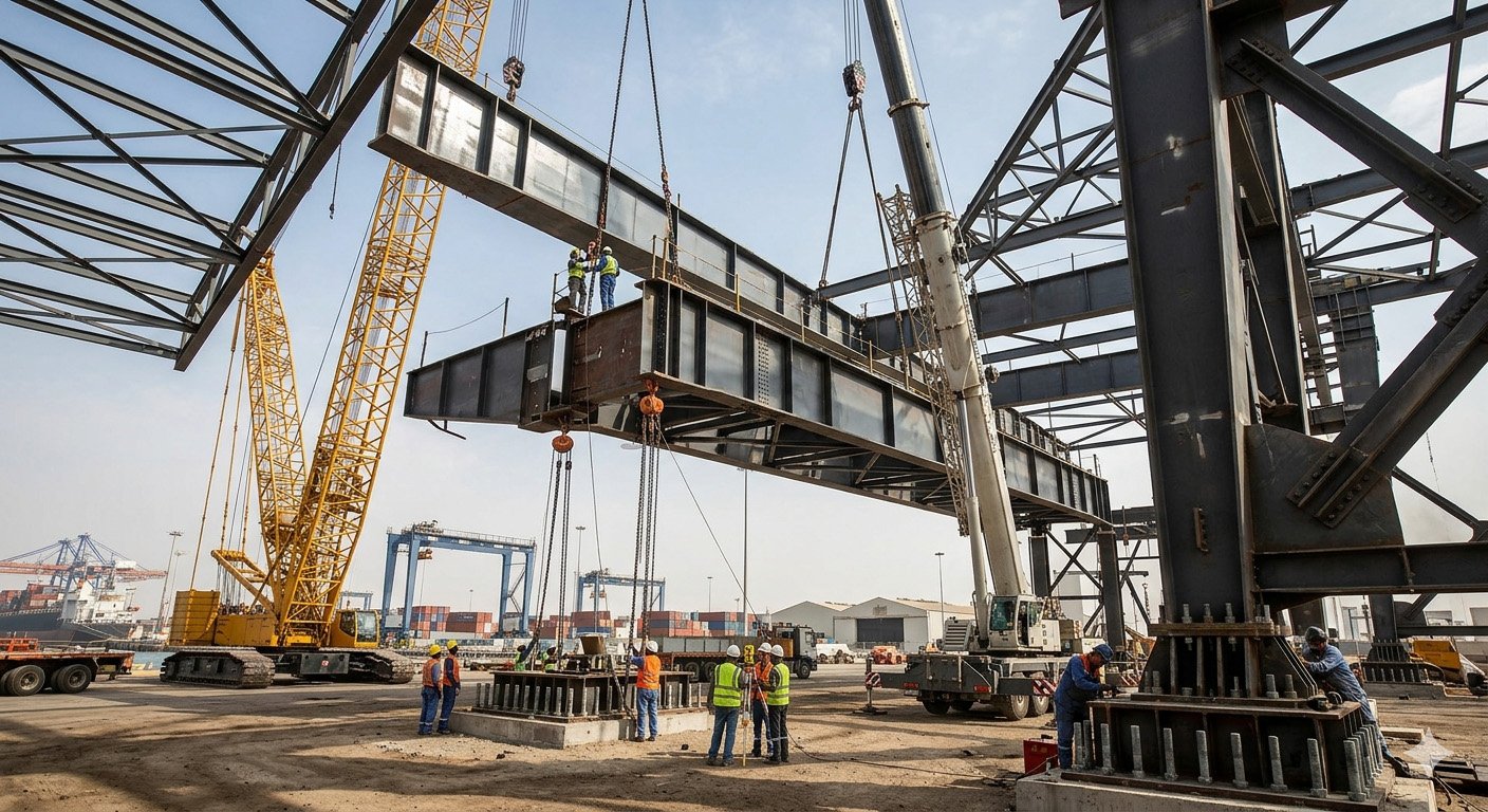 Heavy Duty Support Frame Installation