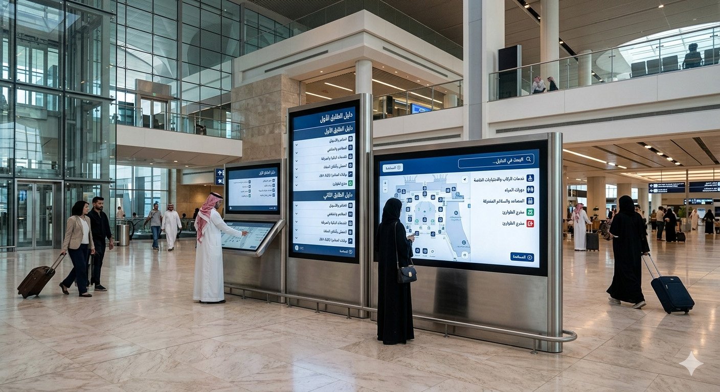 Interactive Digital Directory Boards
