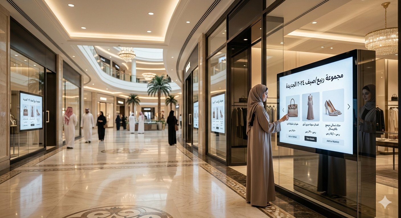 Interactive Store Digital Displays