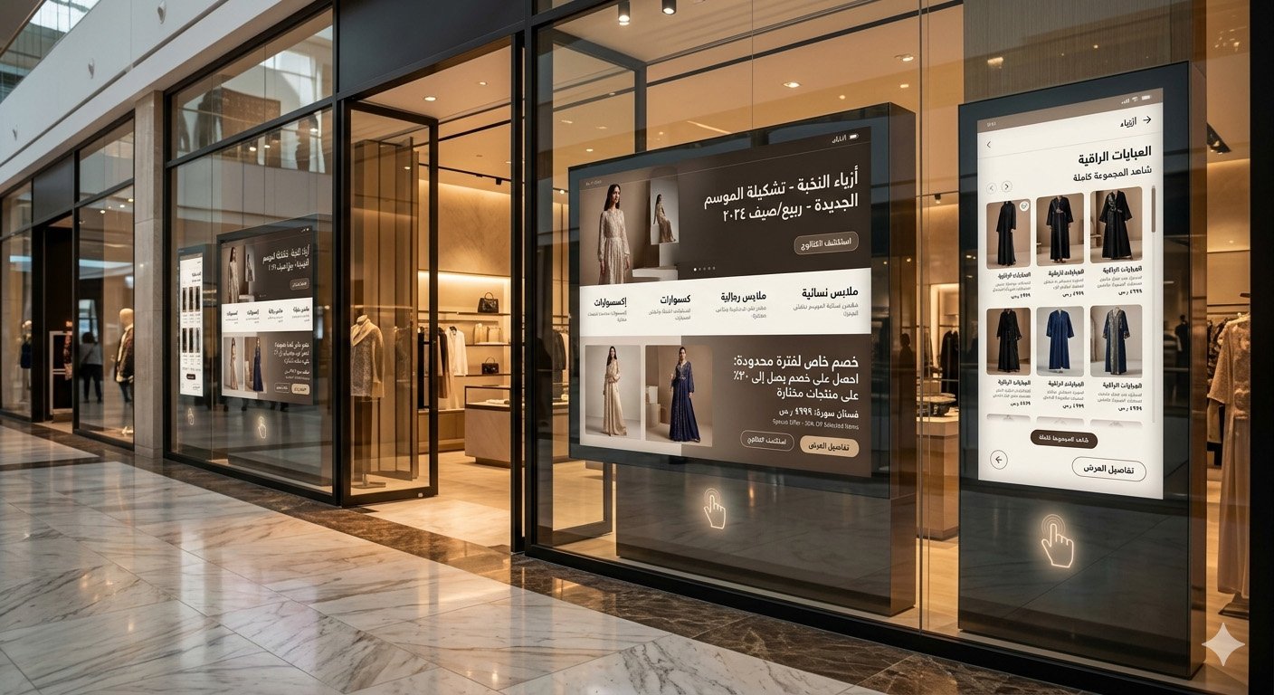 Interactive Window Screens