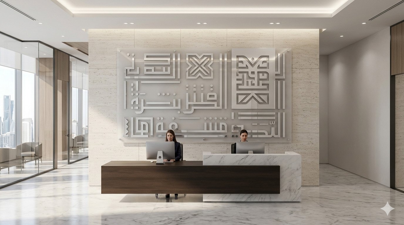 Laser Cut Acrylic Logo Panels