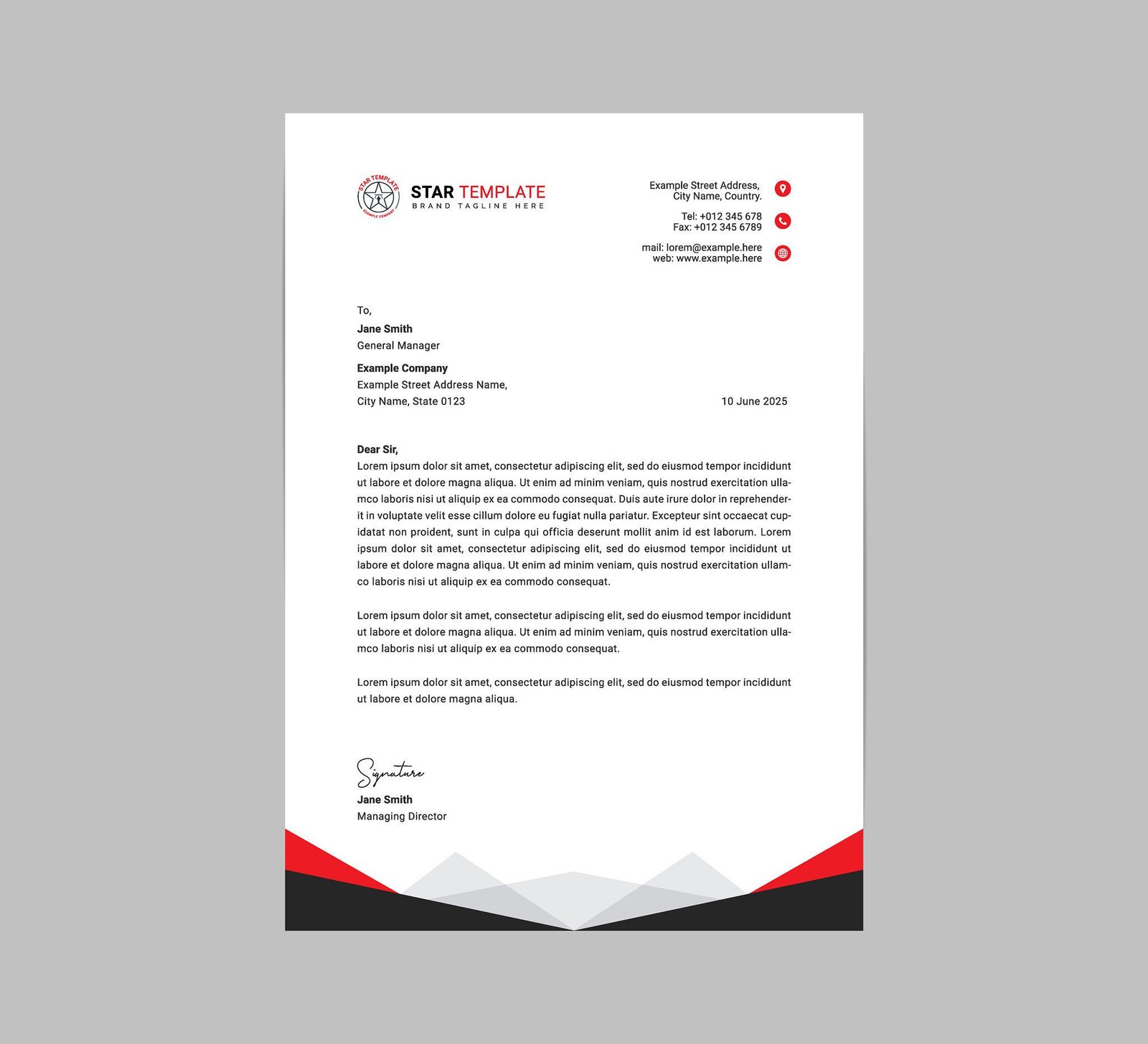 Letterheads