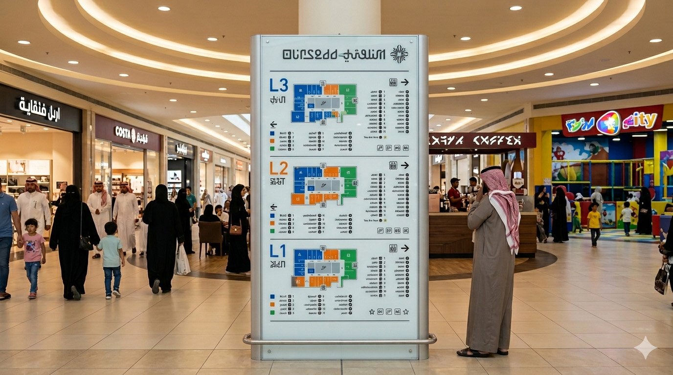 Mall Directory Boards
