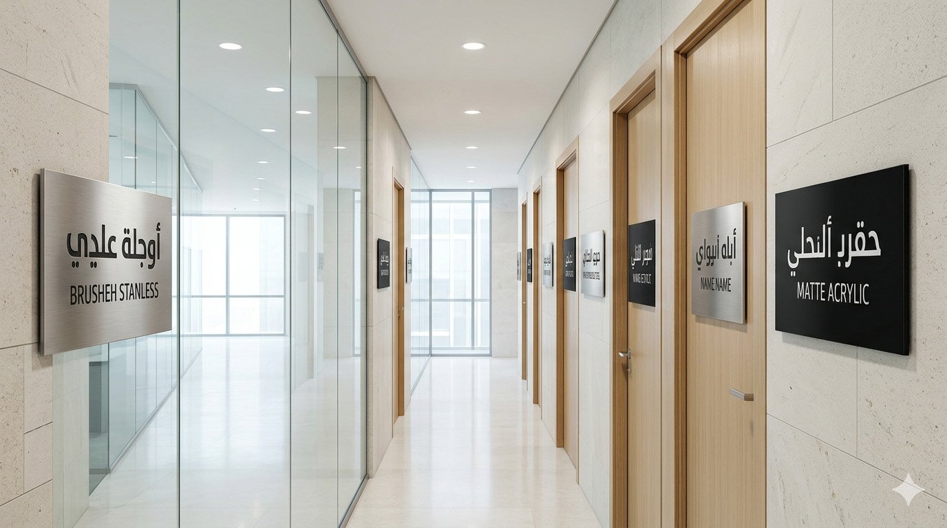 Office Door Name Signs