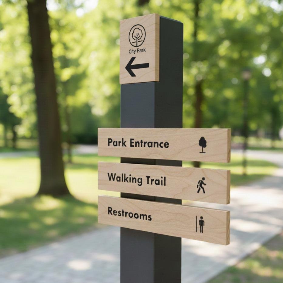 Outdoor Wayfinding Boards