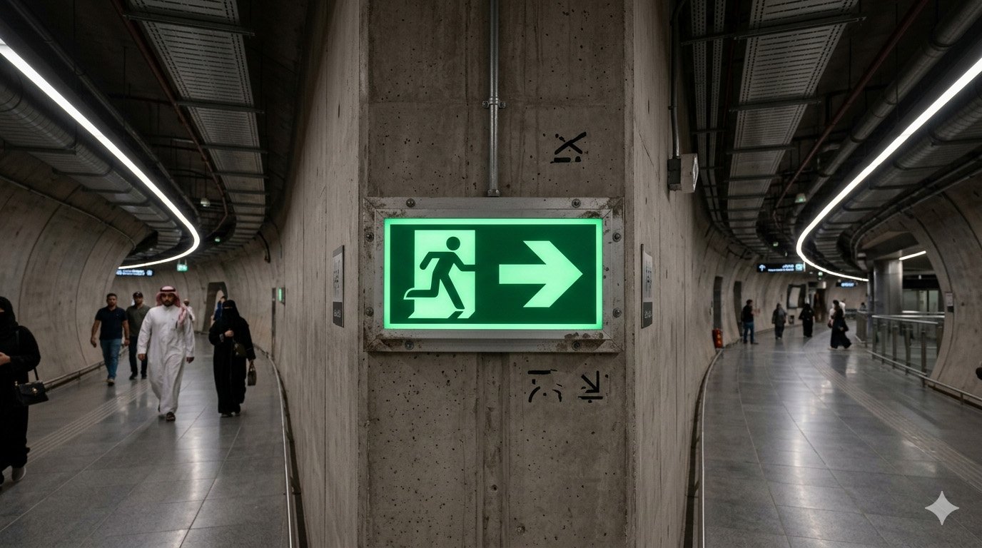 Photoluminescent Exit Signs