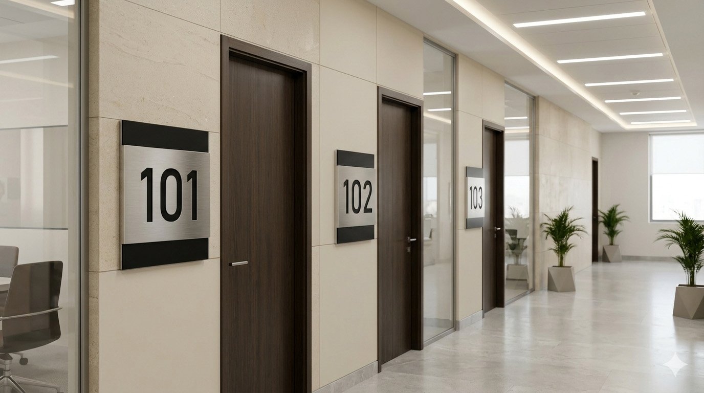 Room Number Signs