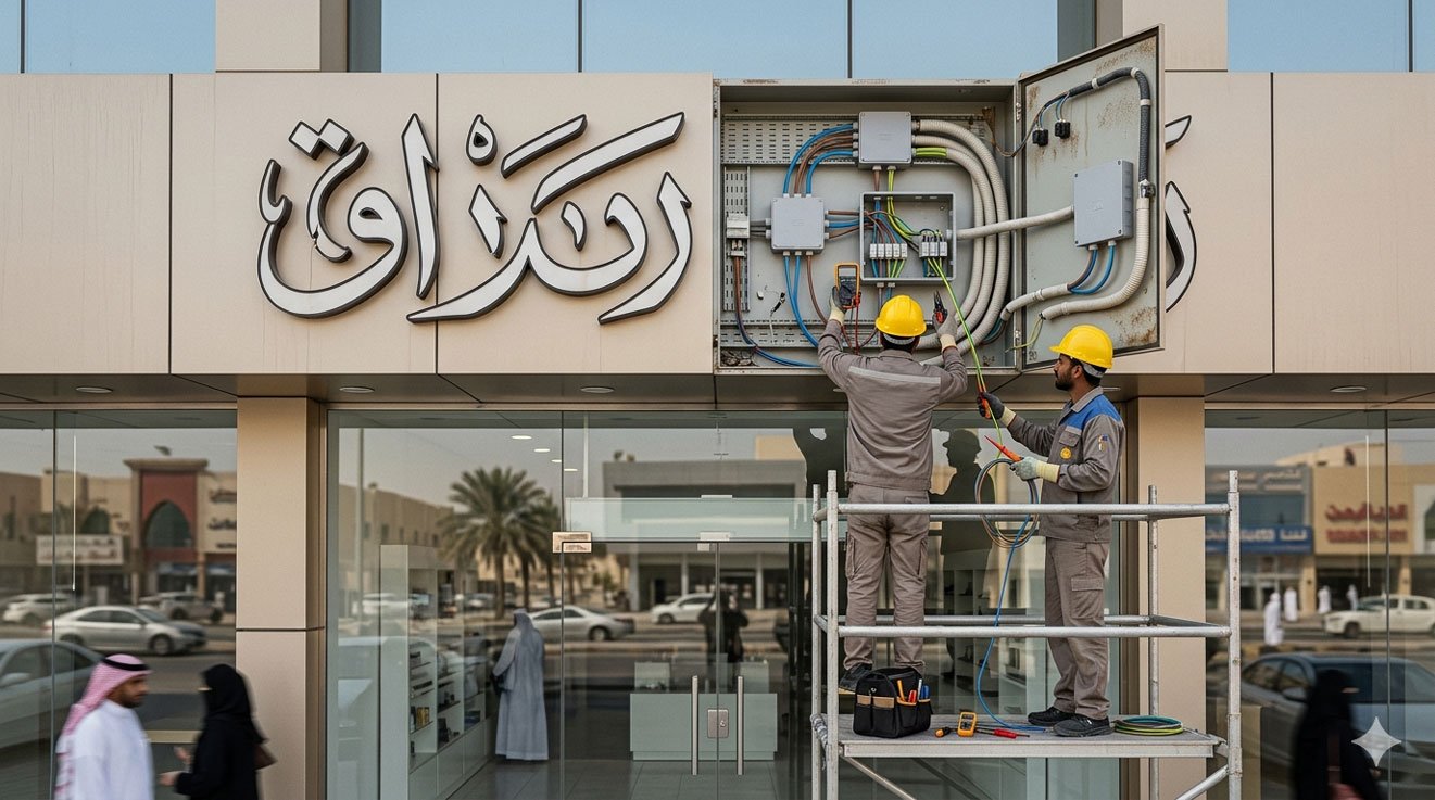 Signage Electrical Wiring Maintenance 1