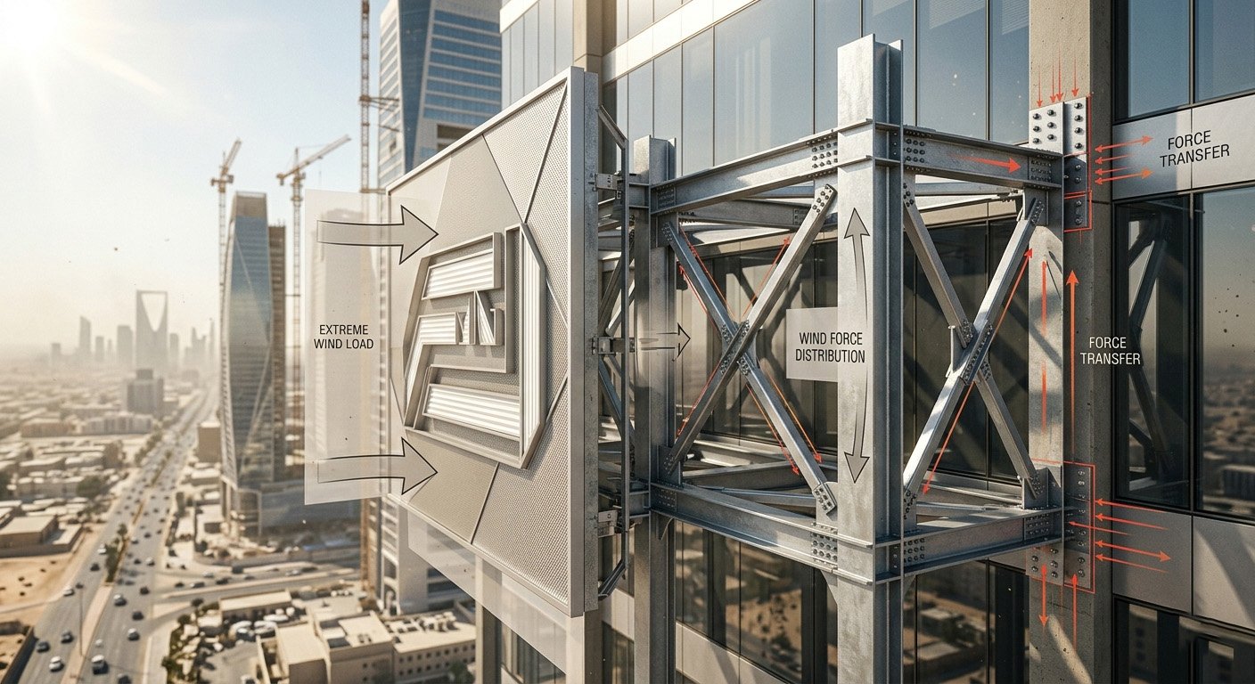 Signage Load Wind Resistance Design