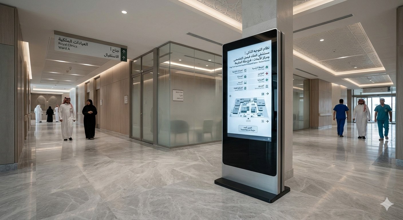 Smart Wayfinding Touch Displays