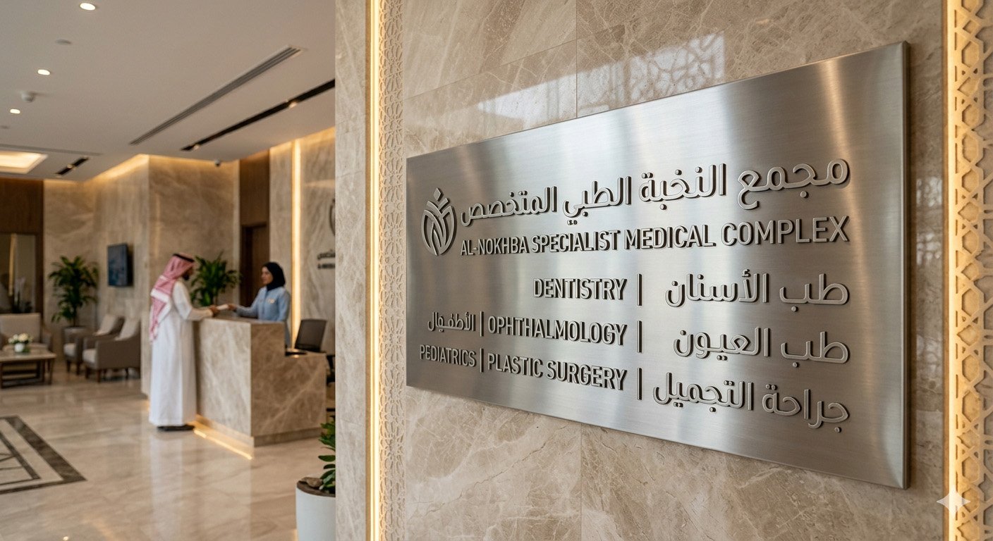 Stainless Steel Clinic Sign Boards