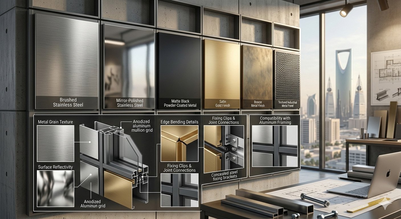 Stainless Steel Metal Finish Selection