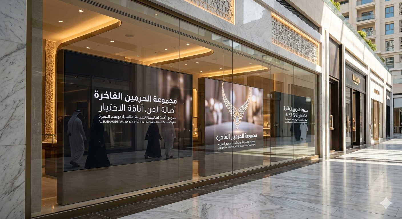 Window Advertising Digital Signage