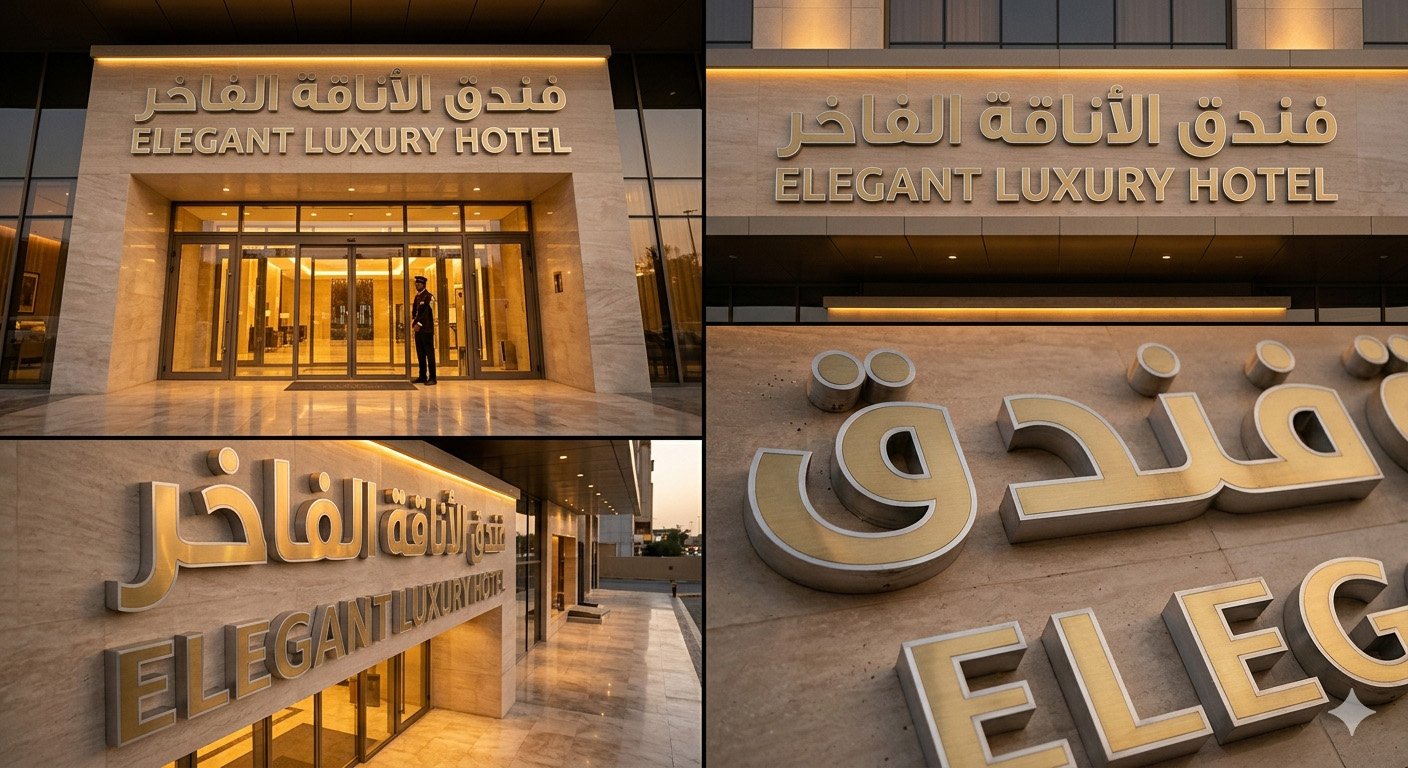 BRASS ALUMINUM LETTERS