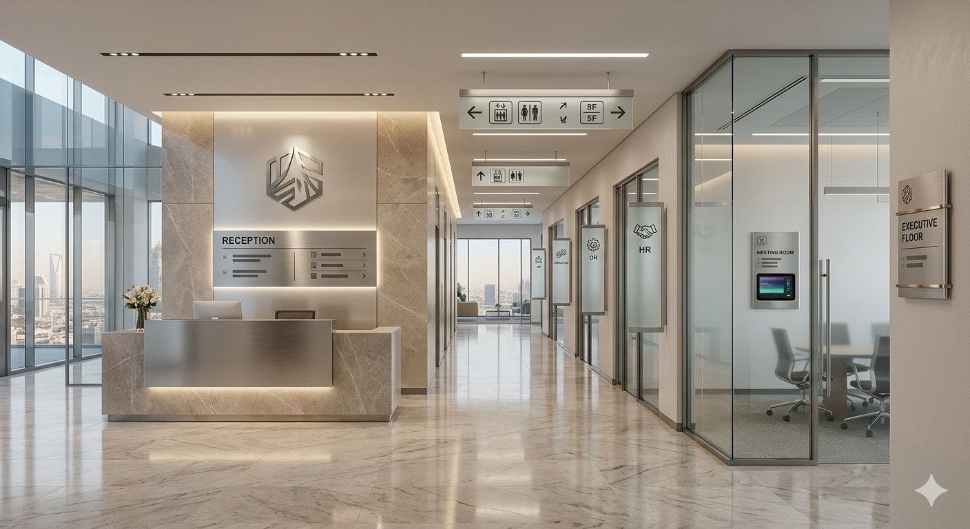 CORPORATE OFFICE SIGNAGE