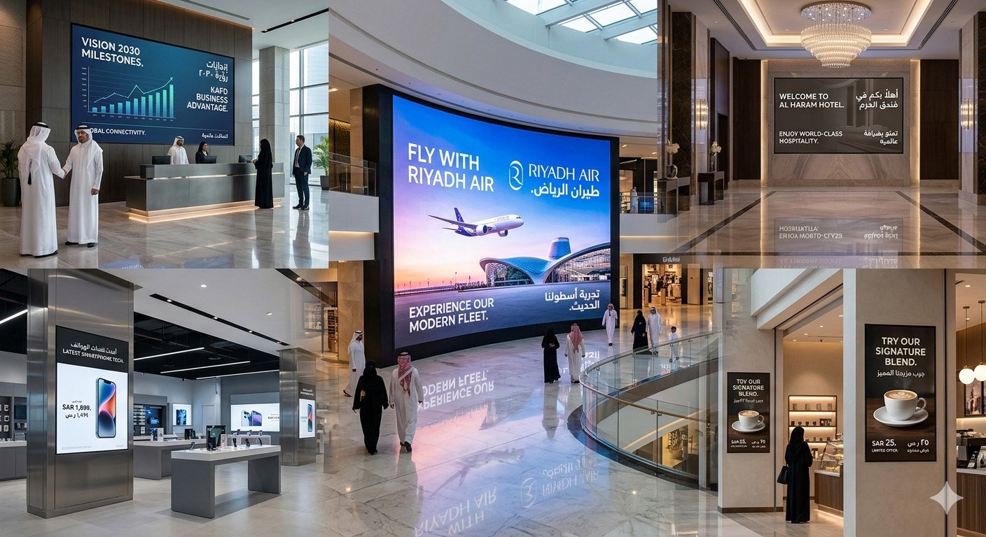 DIGITAL DISPLAYS COMMERCIAL SCREENS