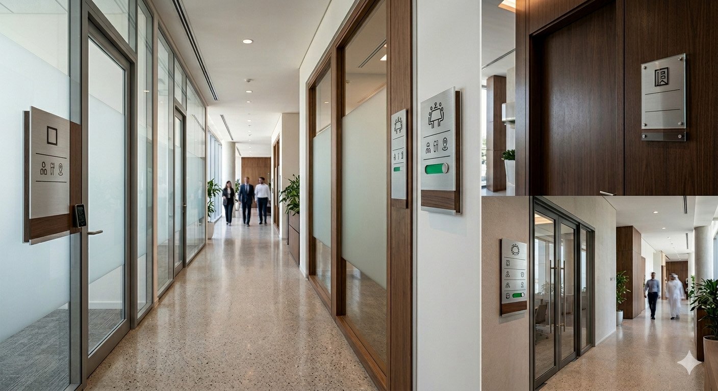 DOOR ROOM IDENTIFICATION SIGNS