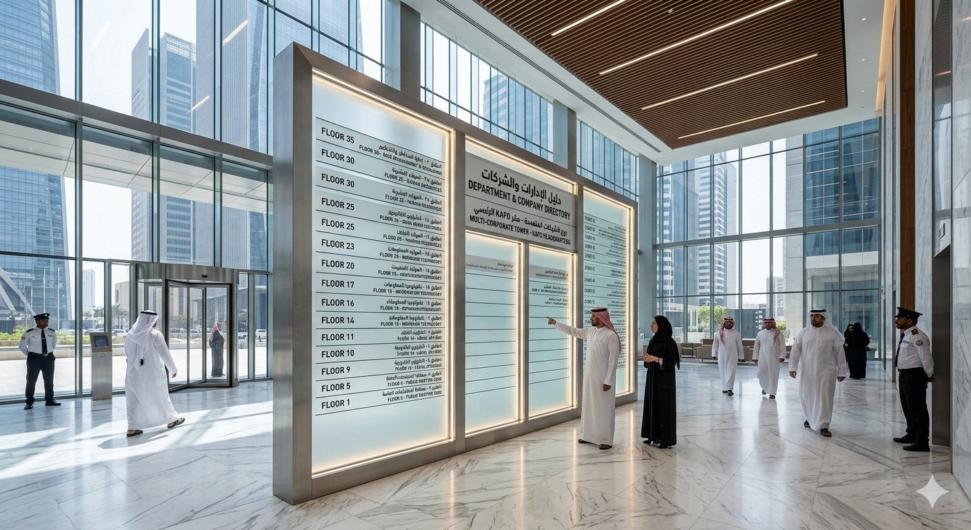 Department Directory Boards