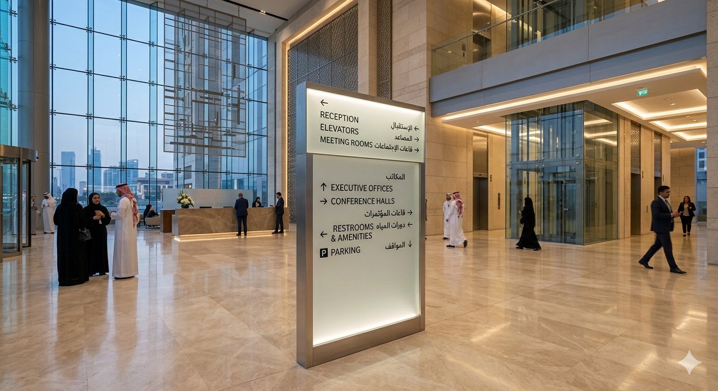 Indoor Directional Signage