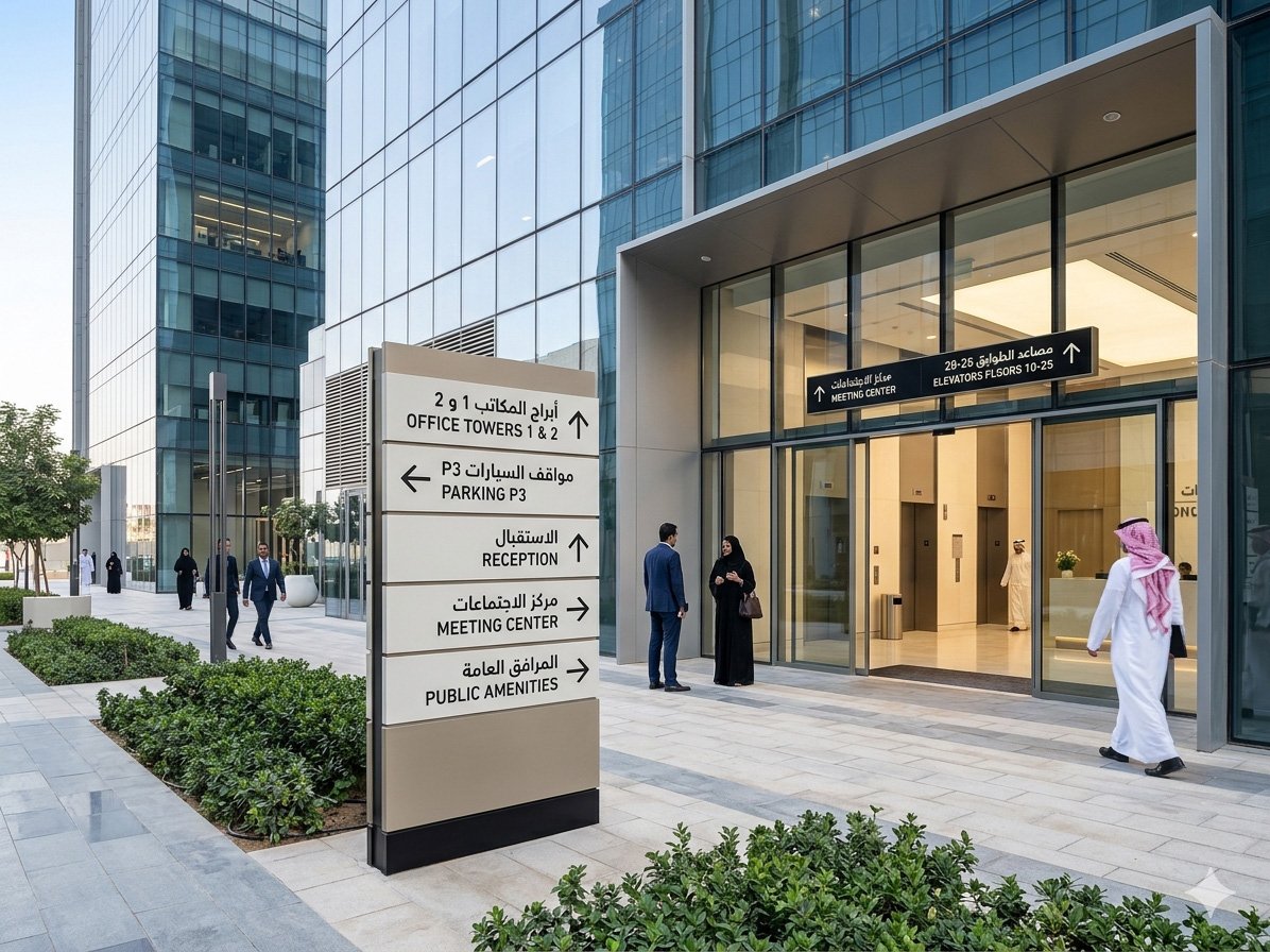 Indoor Outdoor Directional Signs
