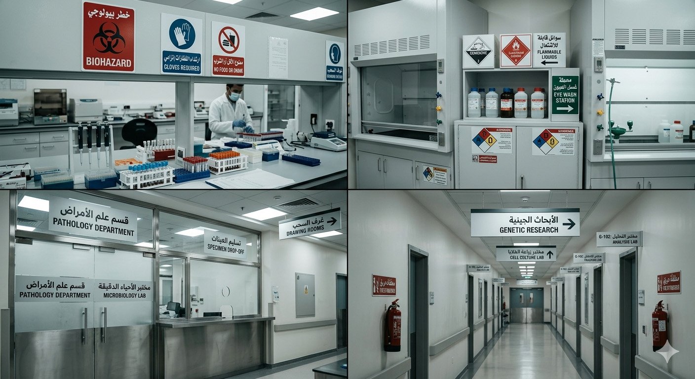 LABORATORY SIGNAGE