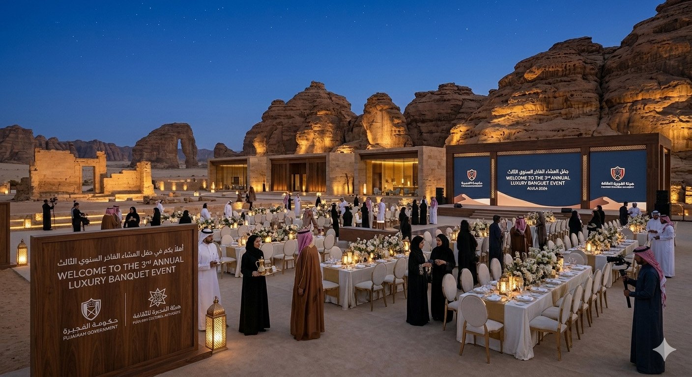 Luxury Banquet Branding 1