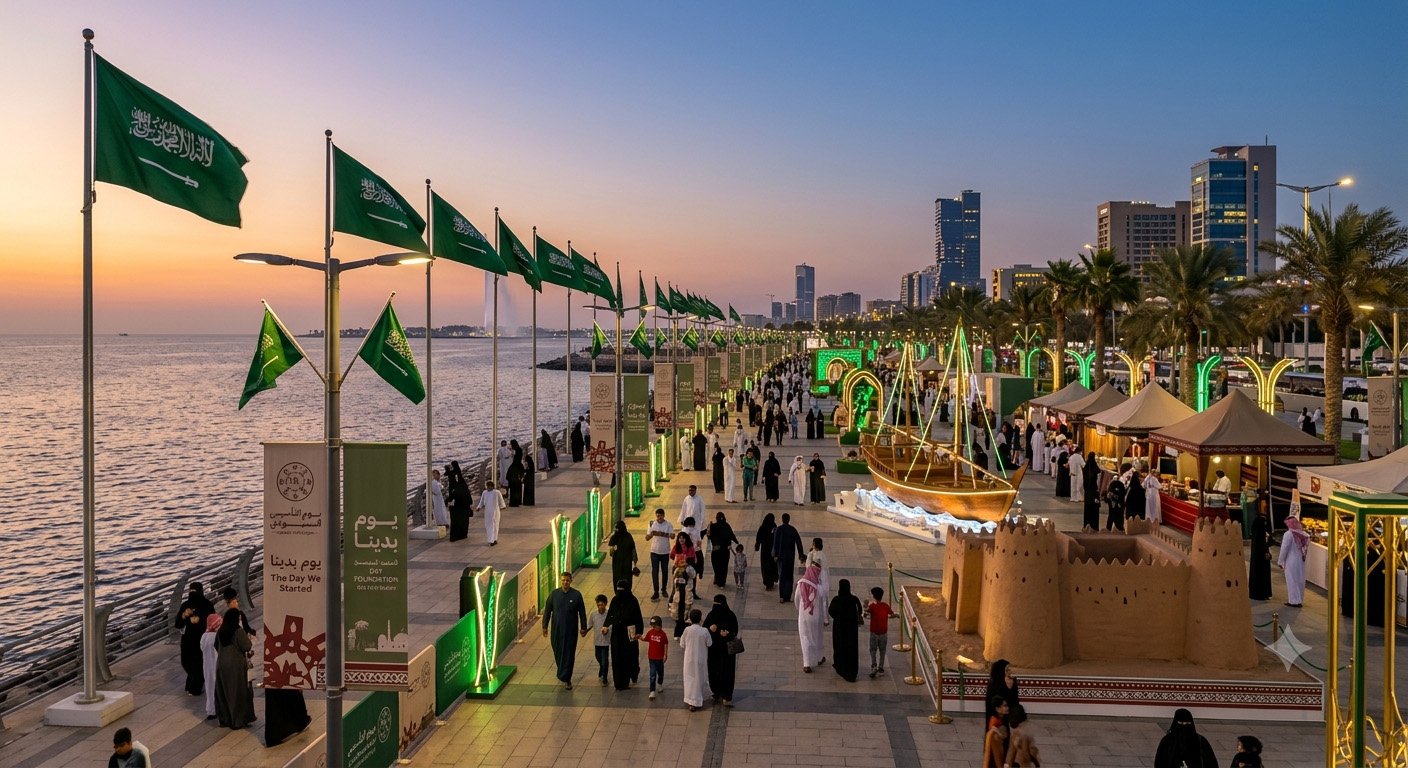 Outdoor Flag Street Branding