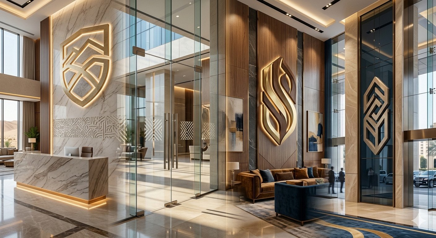RECEPTION LOGO SIGNS