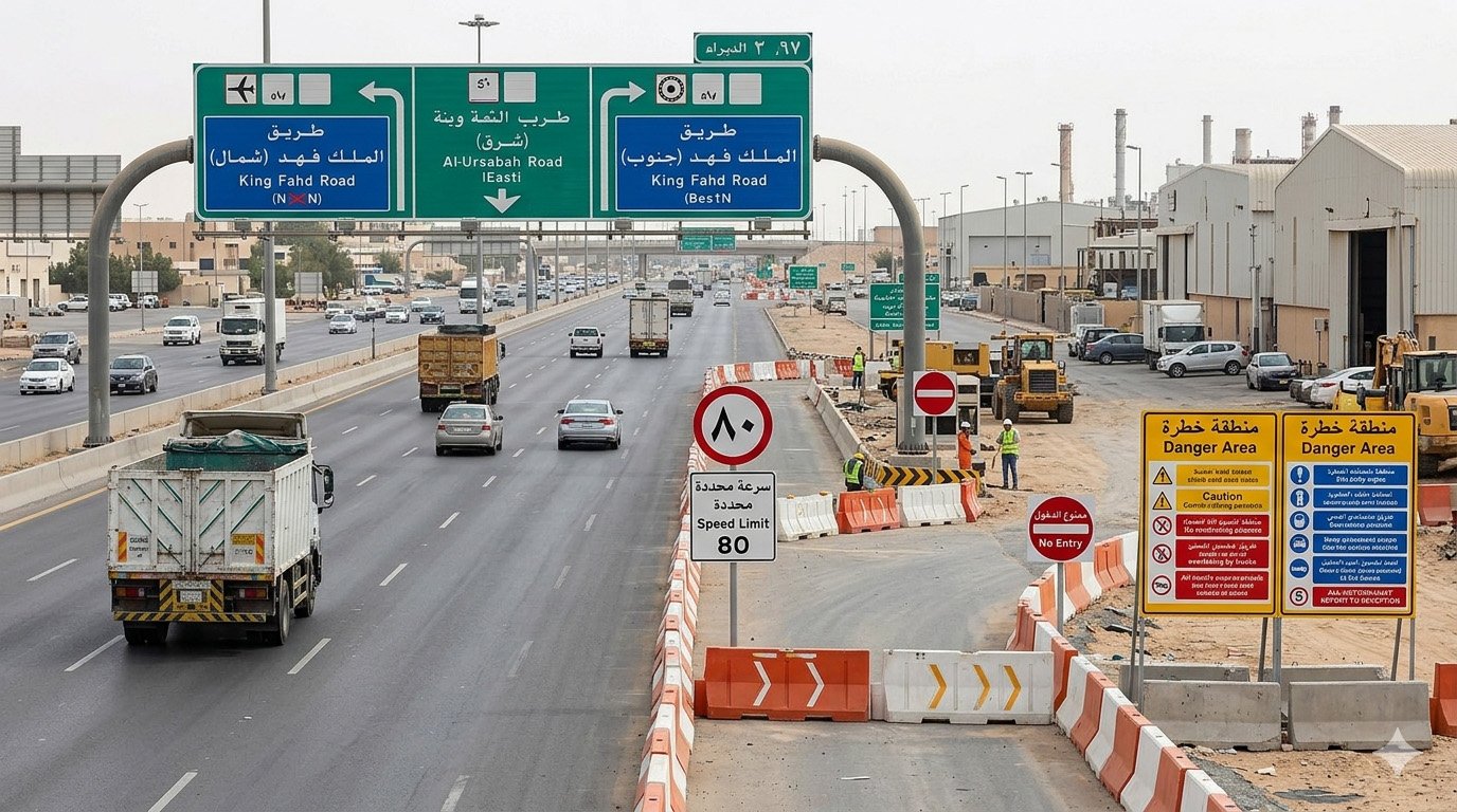 SAFETY TRAFFIC SIGNAGE