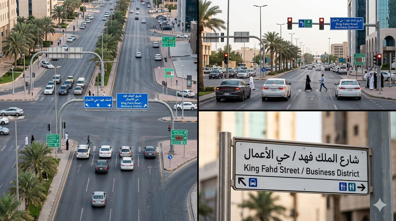 STREET AREA IDENTIFICATION SIGNS