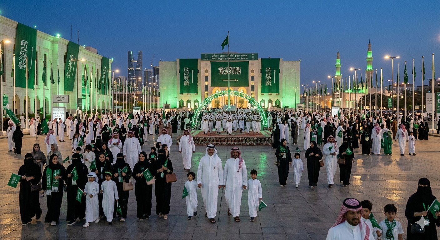 Saudi Flag Day Celebrations