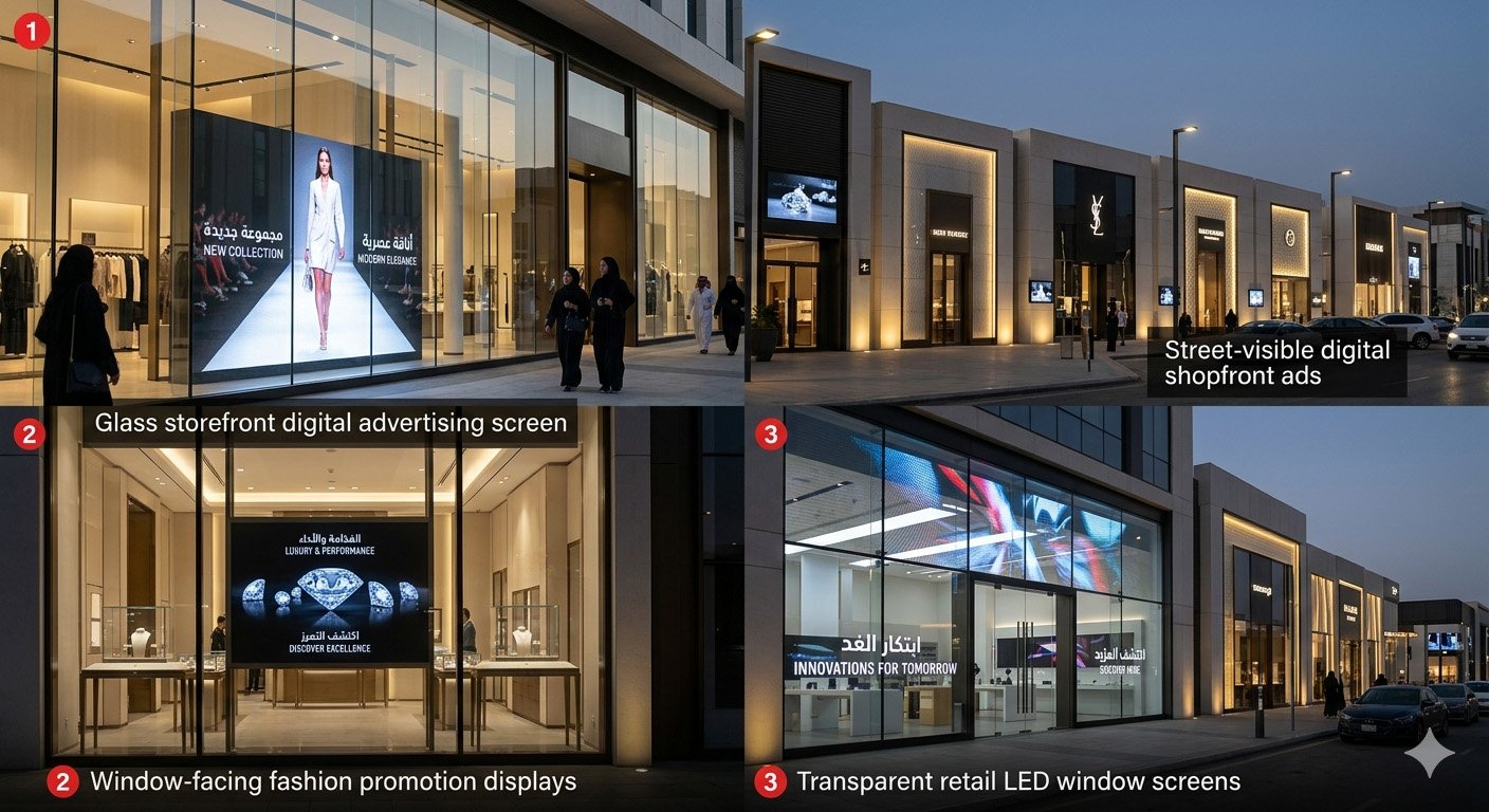 WINDOW DIGITAL DISPLAYS