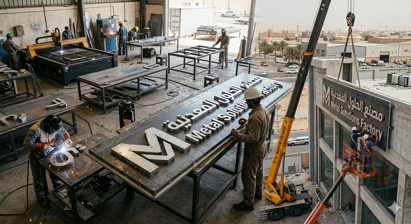 ZINCORE METAL FABRICATED SIGNS